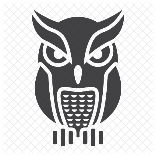 Owl Icon - Clip Art (512x512)