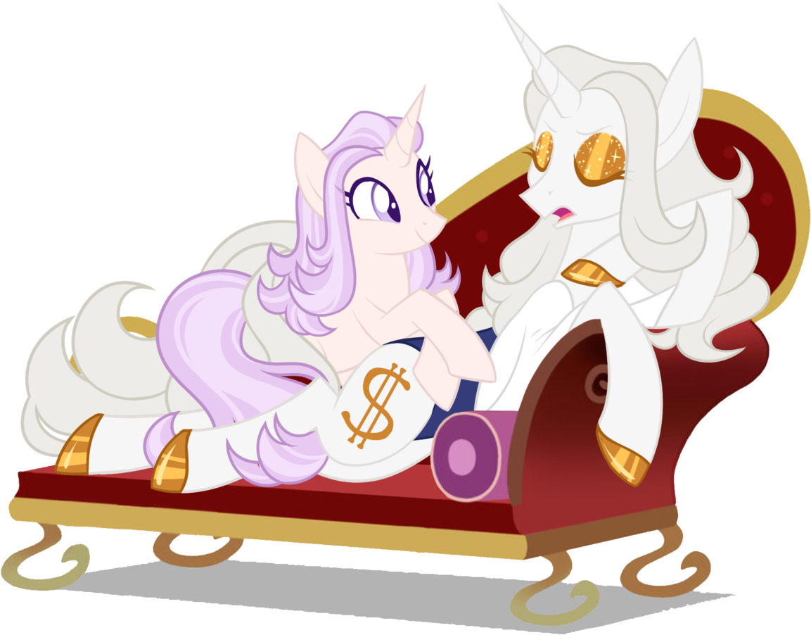 Azure Art Wave, Fainting Couch, Female, Mare, Next - Cartoon (1280x1015)