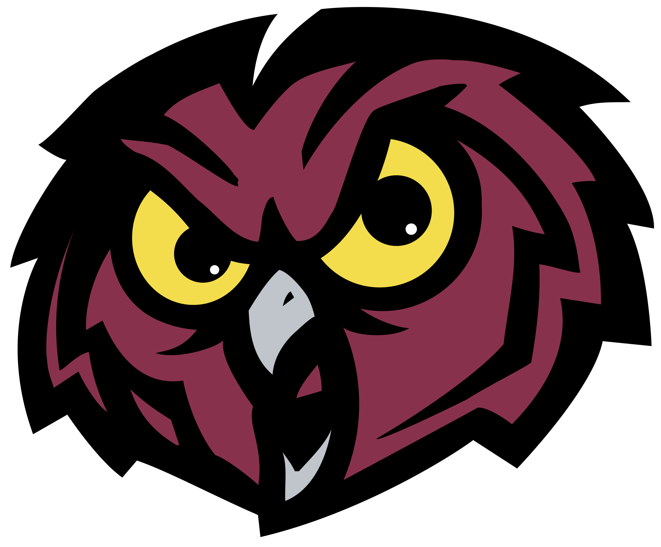 Temple Owls Logo Black And White - Temple Owls Men's Basketball (2400x2400)