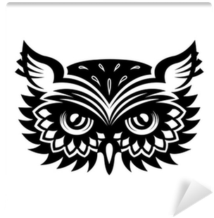 Dust City Wood Stickers Owl Wood Sticker (400x400)