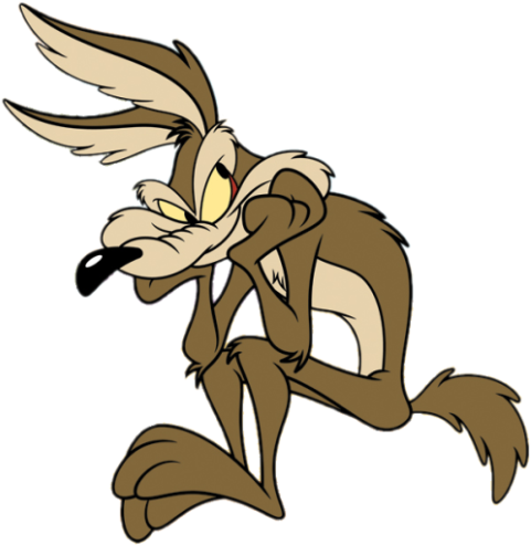 Coyote And The Road Runner Bugs Bunny Looney Tunes - Looney Tunes Wile E Coyote (1024x1024)