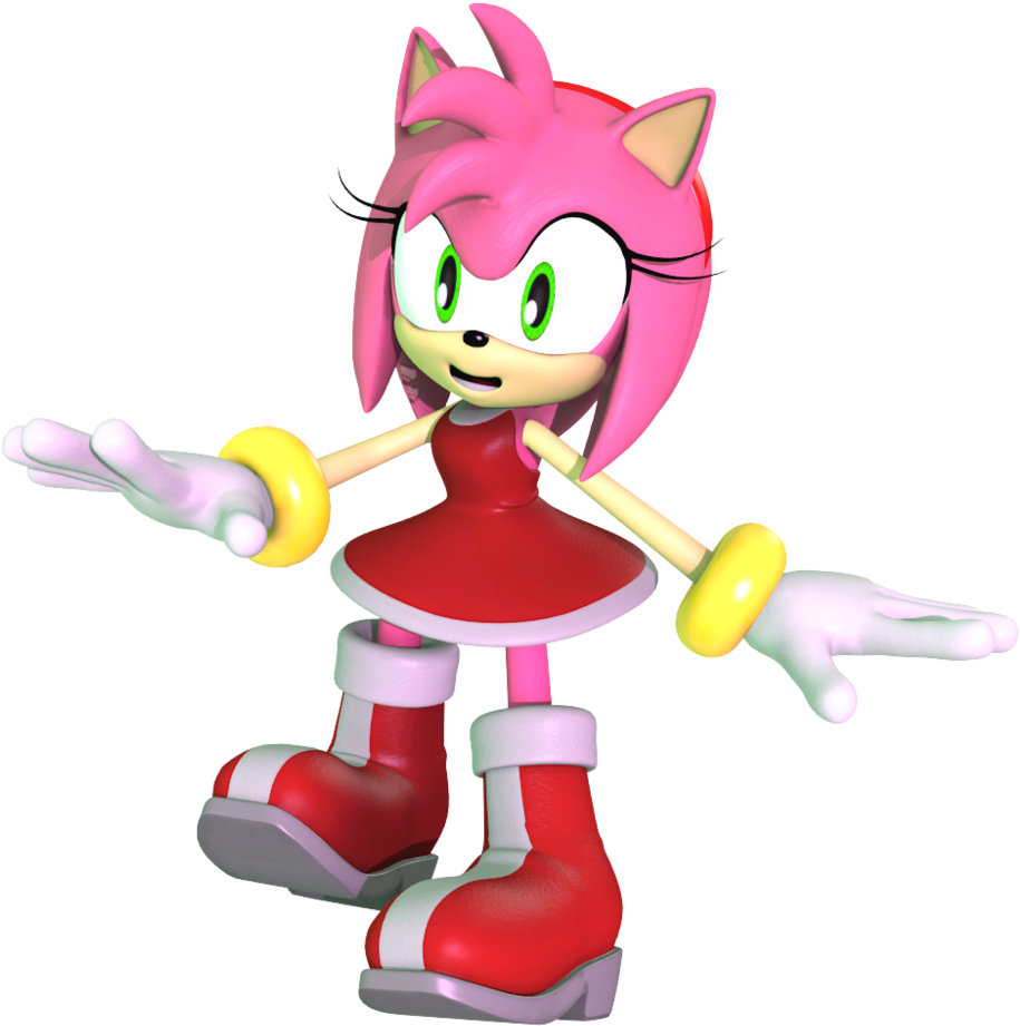 Amy The Rose By Doodleystudios Amy The Rose By Doodleystudios - Cartoon (1024x1414)