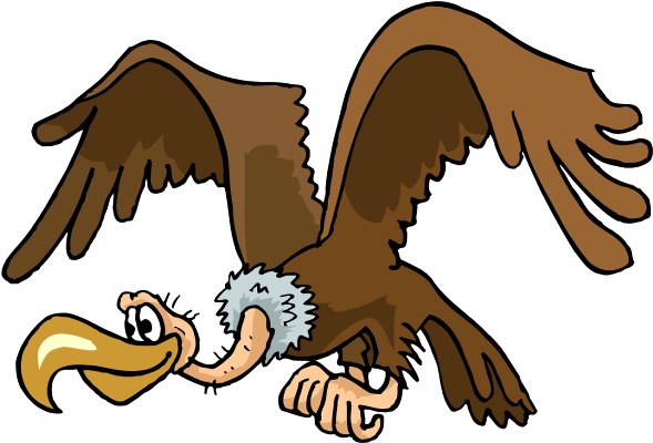 Cartoon Vulture Shower Curtain (600x600)