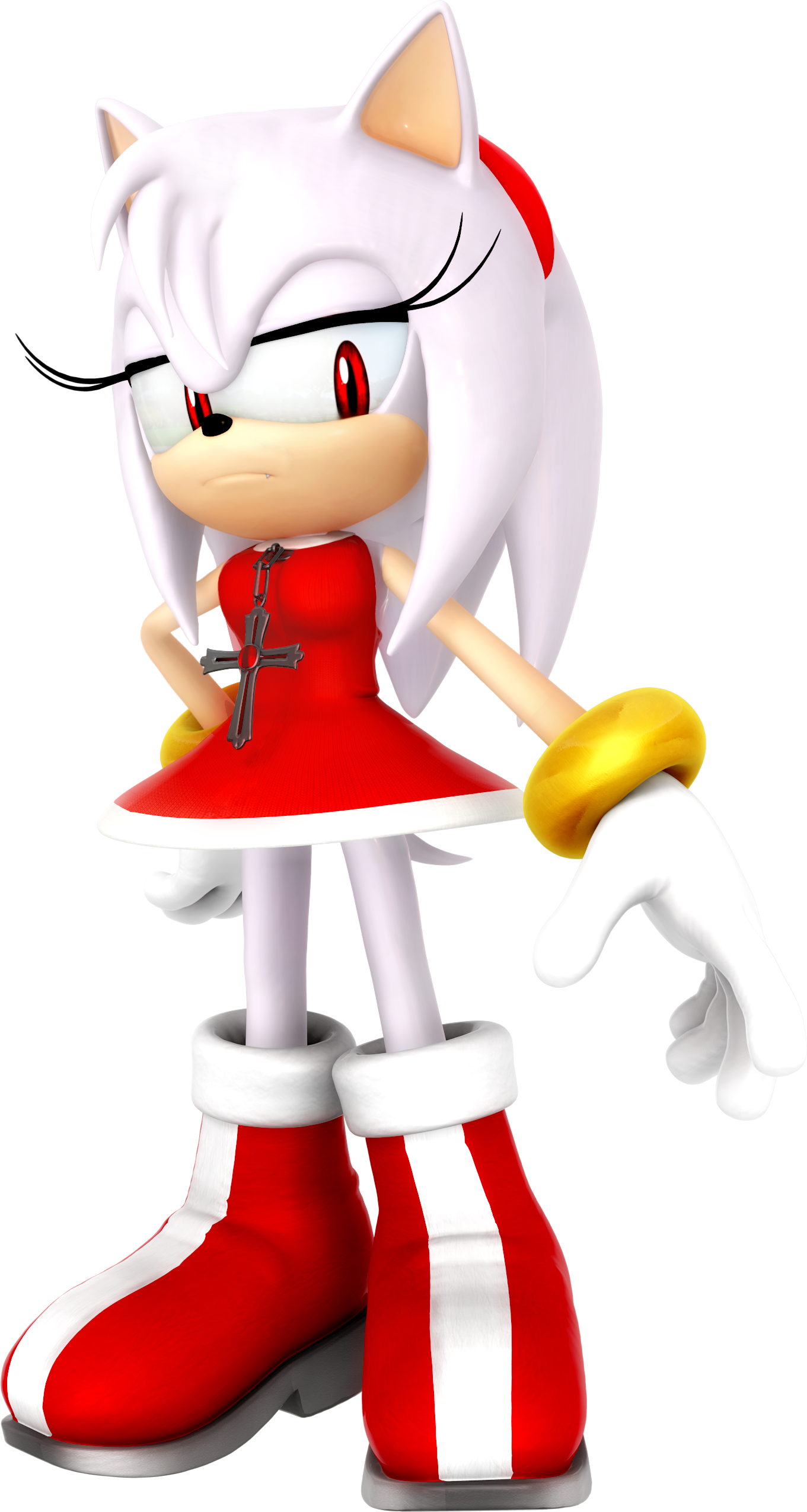 What If - Amy Rose Render Nibroc (1361x2550)