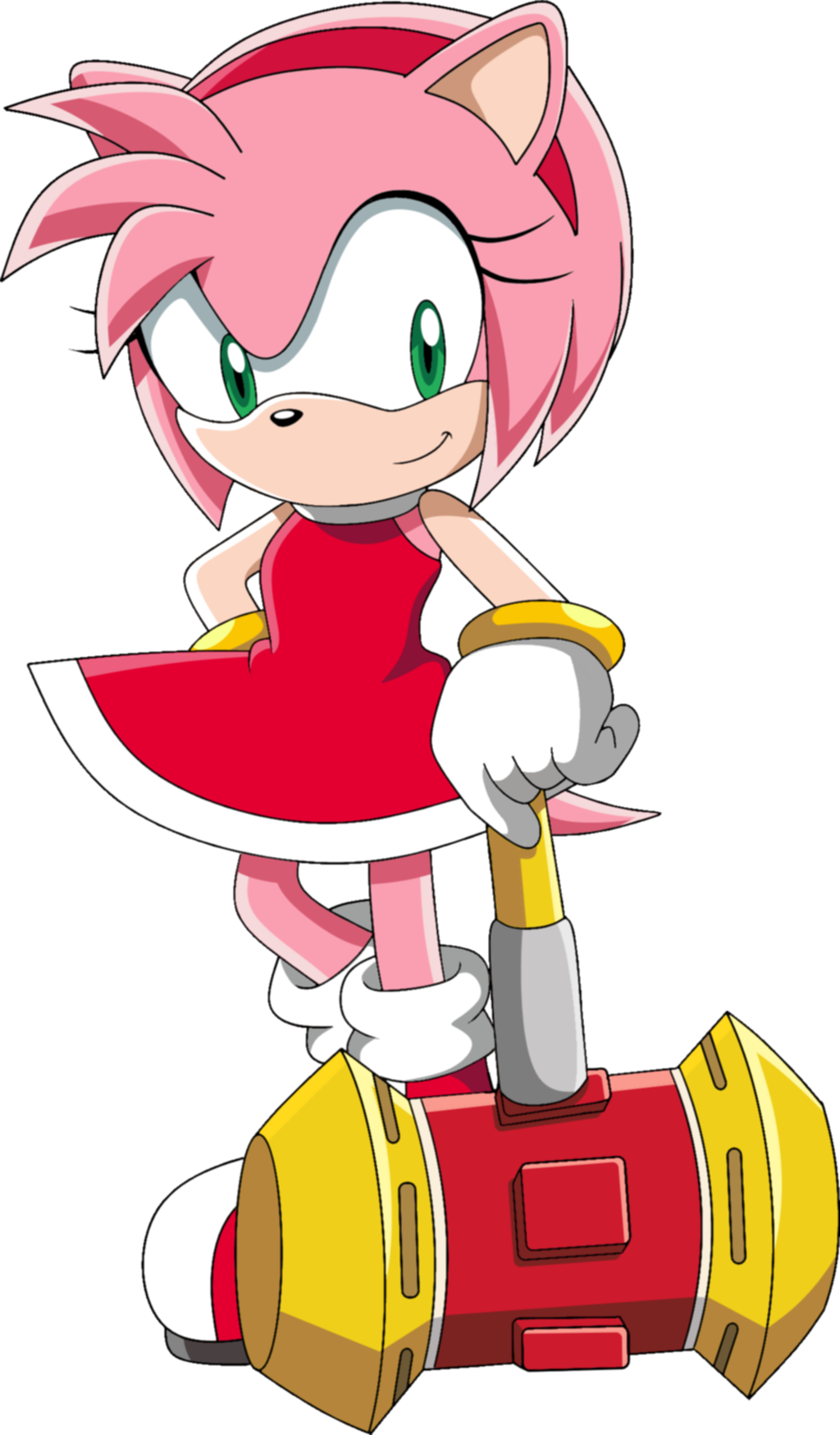 Amy Rose By Theleonamedgeo - Sonic X Amy Rose Hammer (1024x1748)