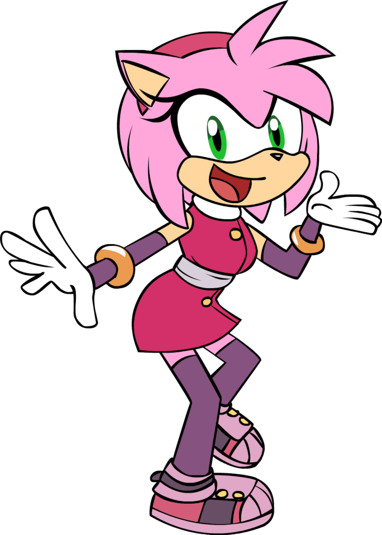 Amy Rose By Jeffkyler14 - Amy Rose Sonic Boom (756x1058)
