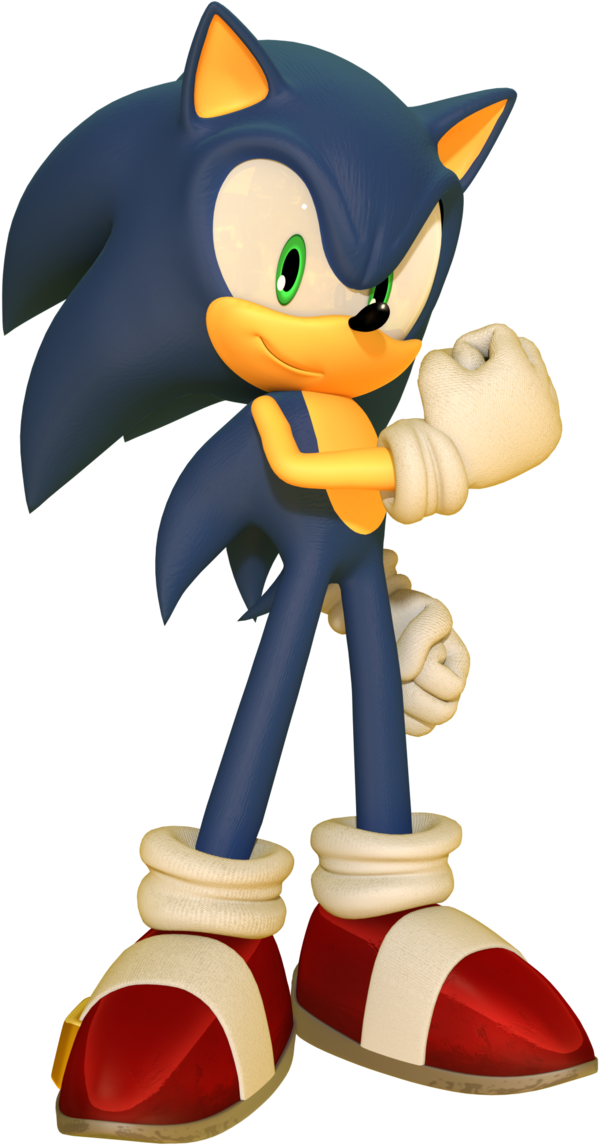 Another Sonic Forces Render By Jaysonjeanchannel - Sonic Forces Sonic Model (691x1157)