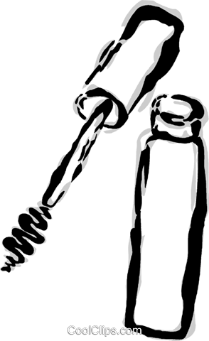 Eye Lash Make Up Royalty Free Vector Clip Art Illustration - Eye Lash Make Up Royalty Free Vector Clip Art Illustration (294x480)