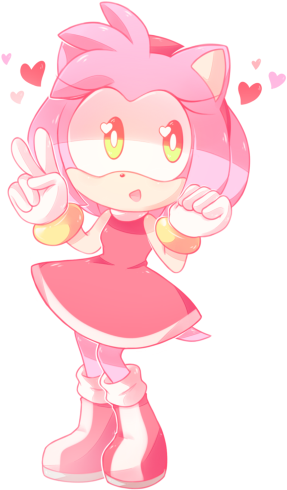 Amy Rose By Azulila - Amy Rose (774x1032)
