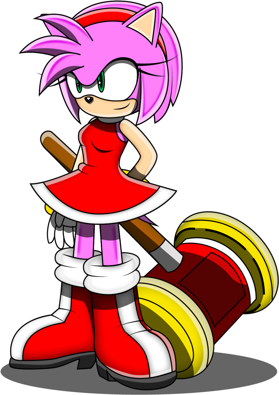 Amy Rose By Arung98 - Sonic The Hedgehog (1024x1449)