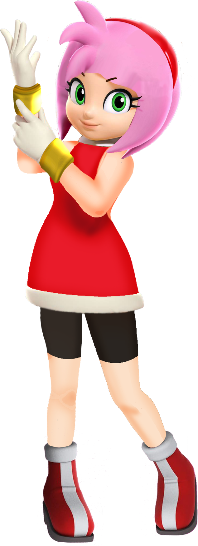Caitlinthestargirl Amy Rose - Sonic The Hedgehog (635x1748)