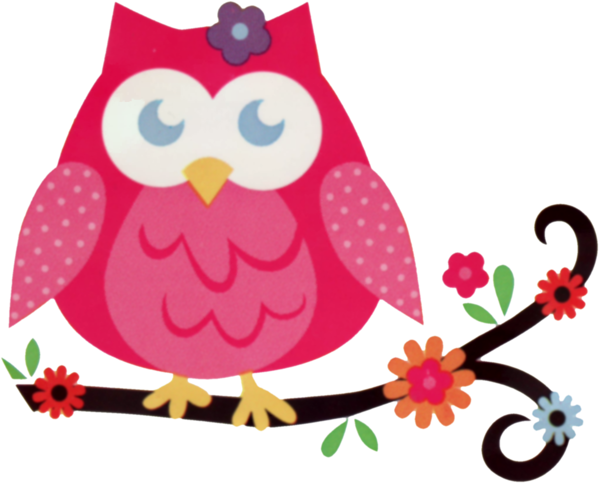 Cute Owl Theme For Birthday Party - Owl Printed Cake Topper (2101x1743)