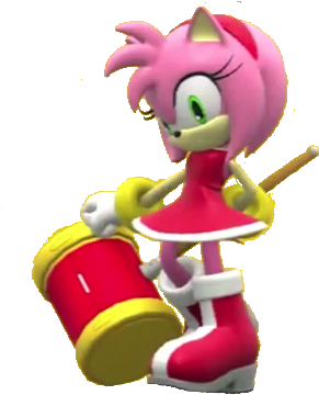 Amy Sonic Generations Statue - Figurine (361x373)