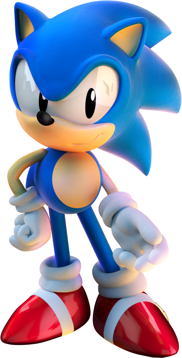 Classic Sonic - Classic Sonic The Hedgehog (800x1211)
