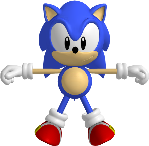 Sonic Generations - Sonic De Sonic Generations (640x626)