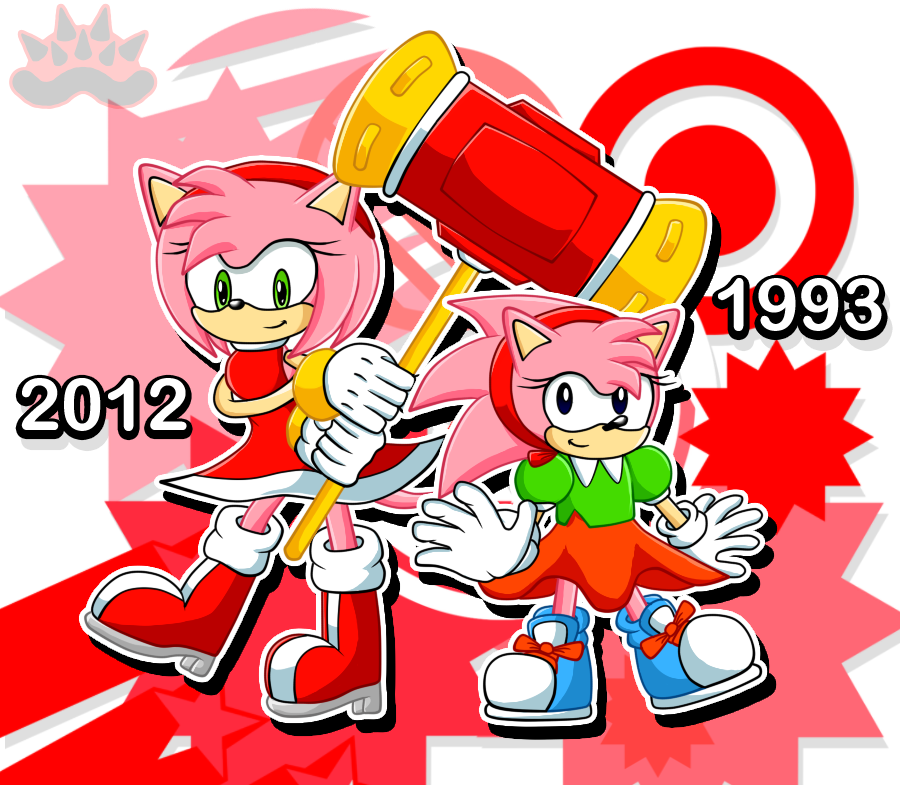 Classic Amy And Modern Amy (900x785)