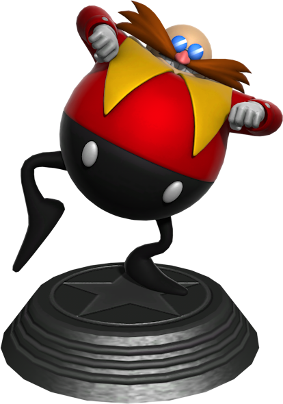 Sonic Generations Classic Eggman Statue - Sonic Mania (414x590)