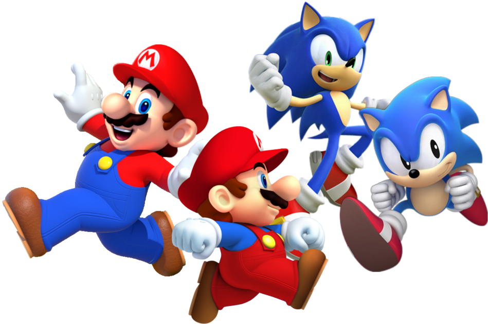 Mario And Sonic Generations By Banjo2015 On Deviantart - Mario And Sonic Generations (1024x639)