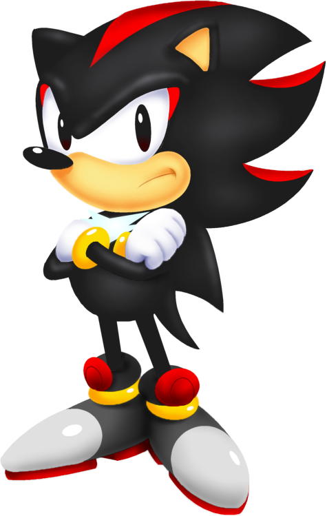 Click To Expand - Classic Shadow The Hedgehog (475x749)