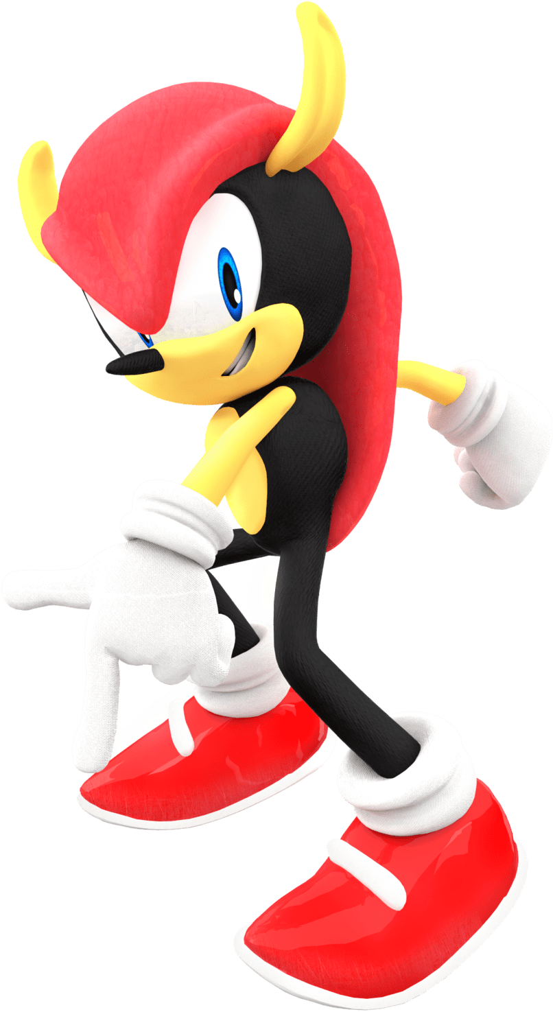 Sonic The Hedgehog Mighty The Armadillo (1024x1498)