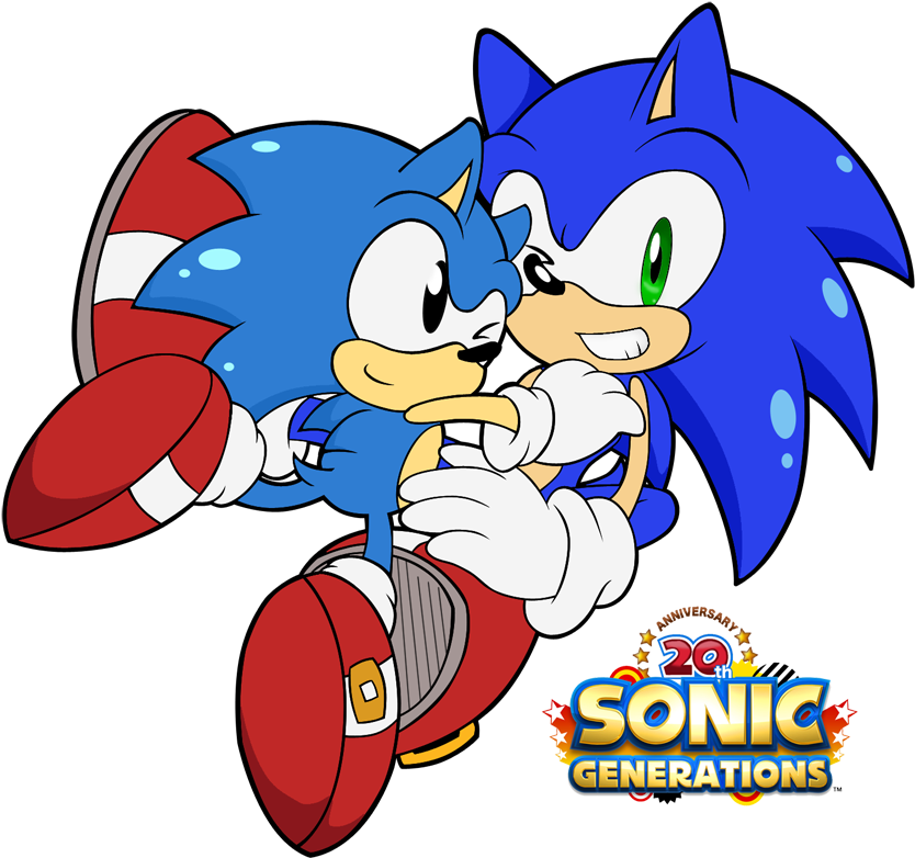 Sonic Generations Classic Sonic - Cute Classic Sonic The Hedgehog.