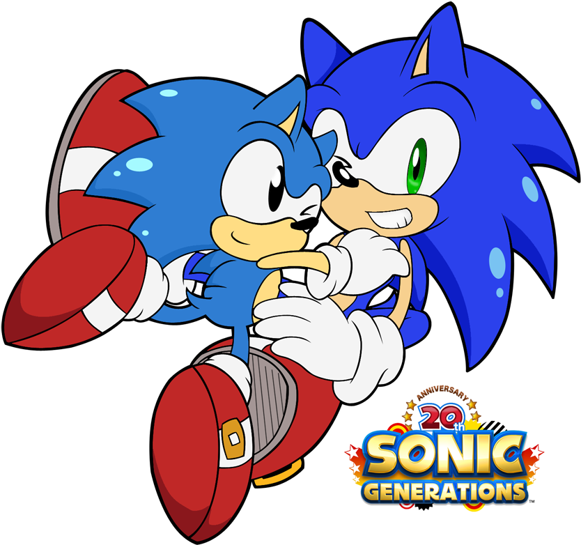 Sonic Generations Classic Sonic - Cute Classic Sonic The Hedgehog (844x800)