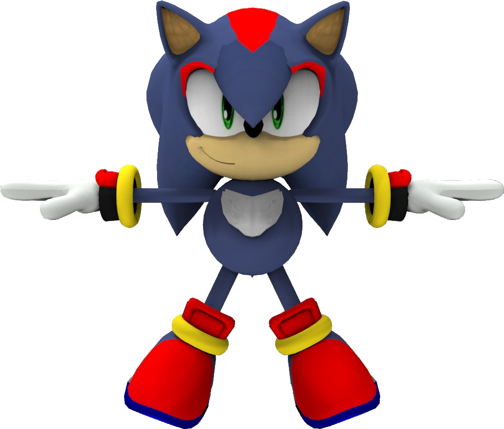 Classic Shaden By Soniconbox - Cartoon (1366x956)