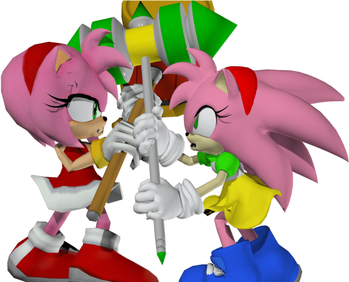 Amy Vs Rouge Vs Cream Vs Blaze (900x581)