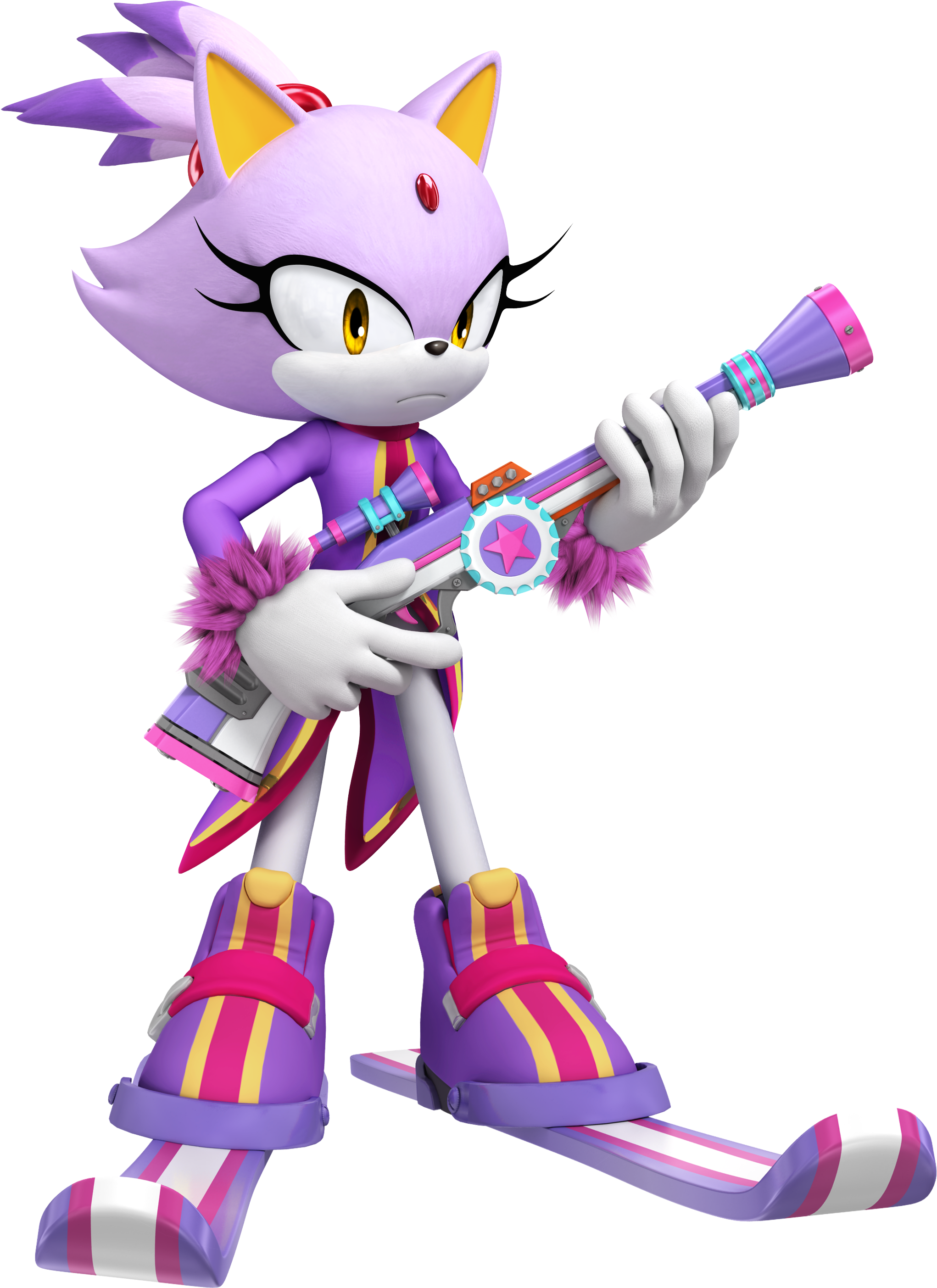 Mario & Sonic At The Olympic Games Mario & Sonic At - Mario And Sonic At The Olympic Winter Games Blaze (2968x3000)