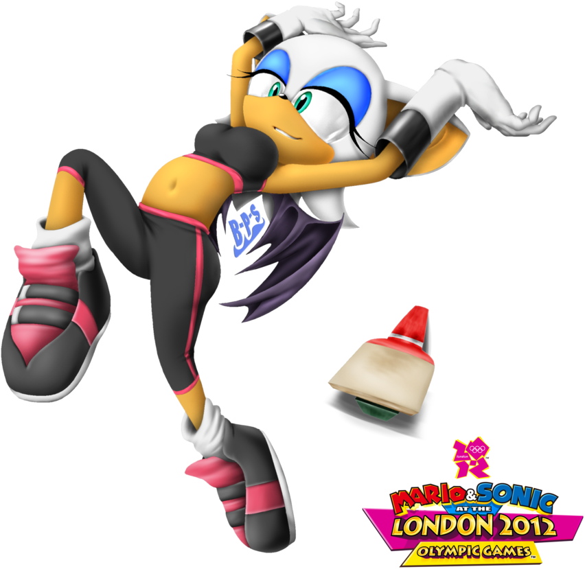 Rouge Vault Event By Blue Paint Sea - Mario & Sonic At The Olympic Games (915x873)