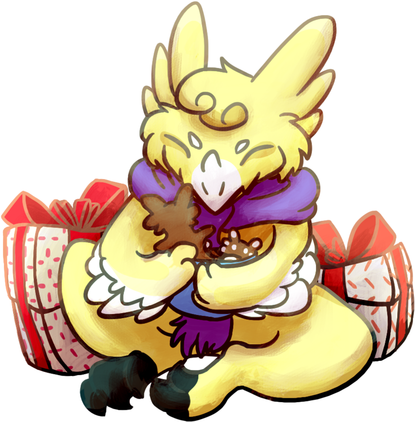 Cookie Thief By Zynonia - Cartoon (888x900)