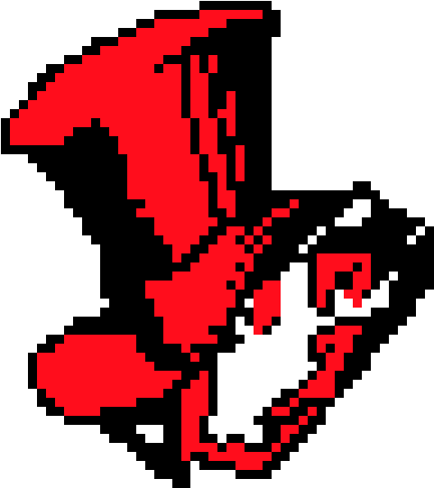 Phantom Thieves - Phantom Thieves Logo Pixel (610x590)