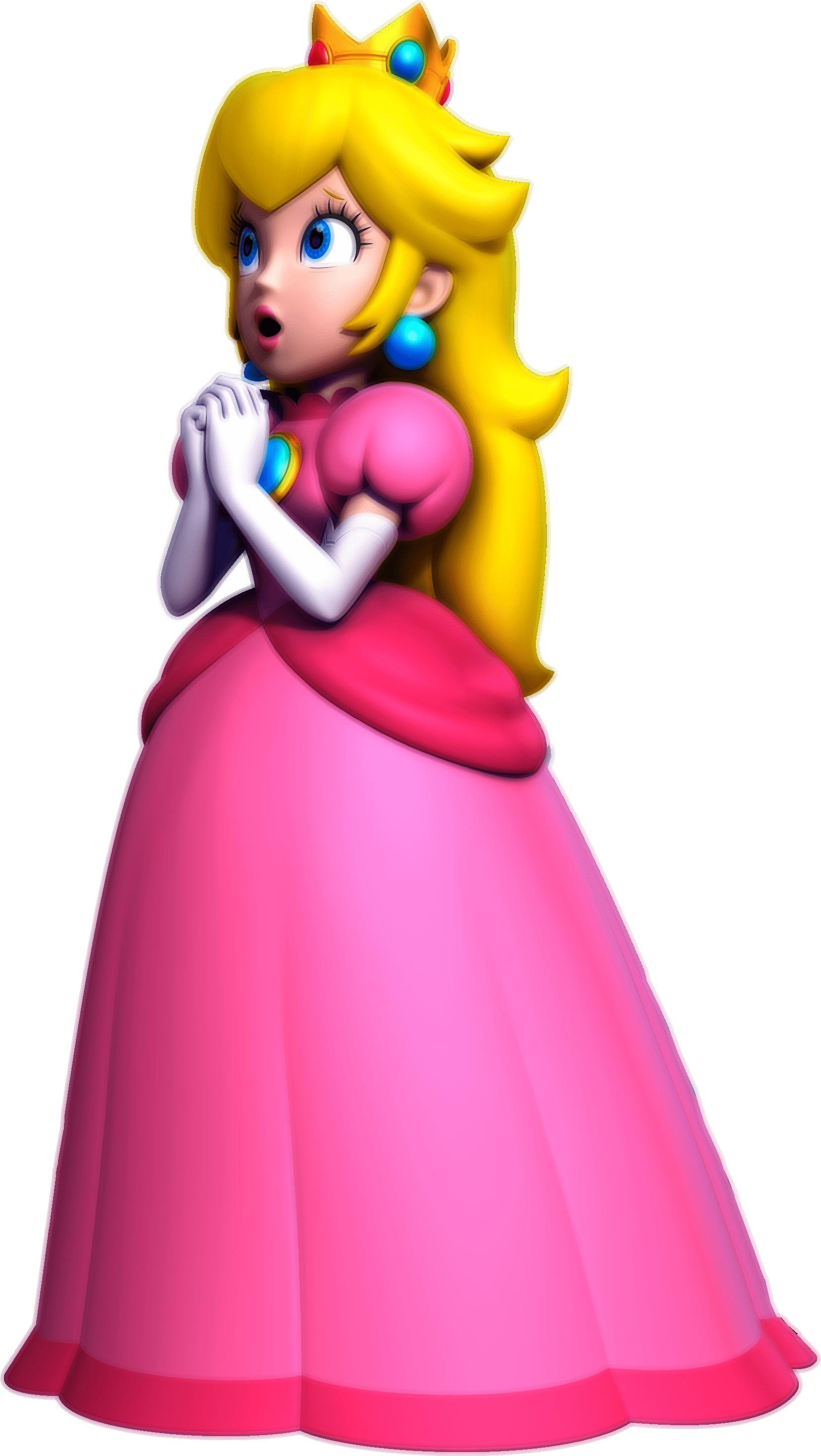 New Super Mario Bros U Peach (1656x2935)