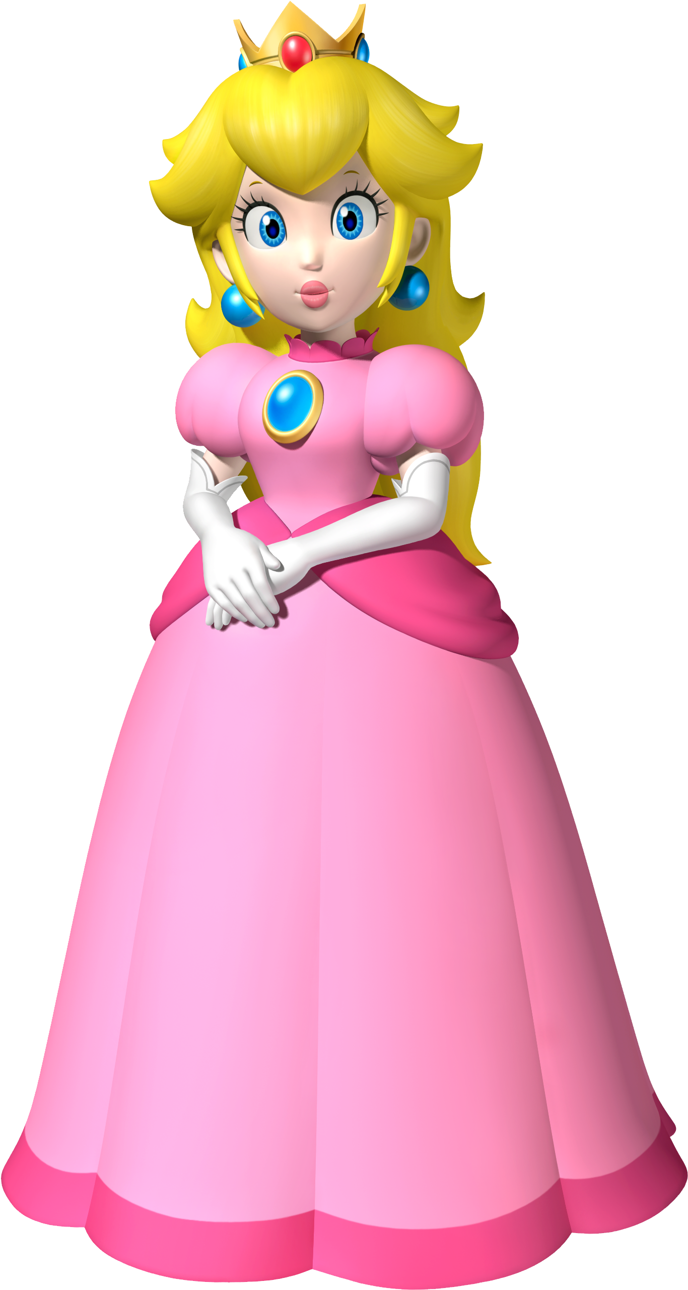 Princess Peach - Super Mario Princess Peach (1447x2635)