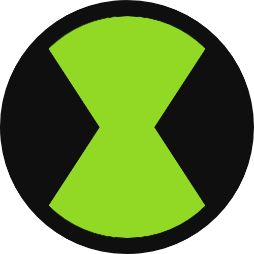 The Intergalactic Peace Symbol - Ben 10 (500x500)