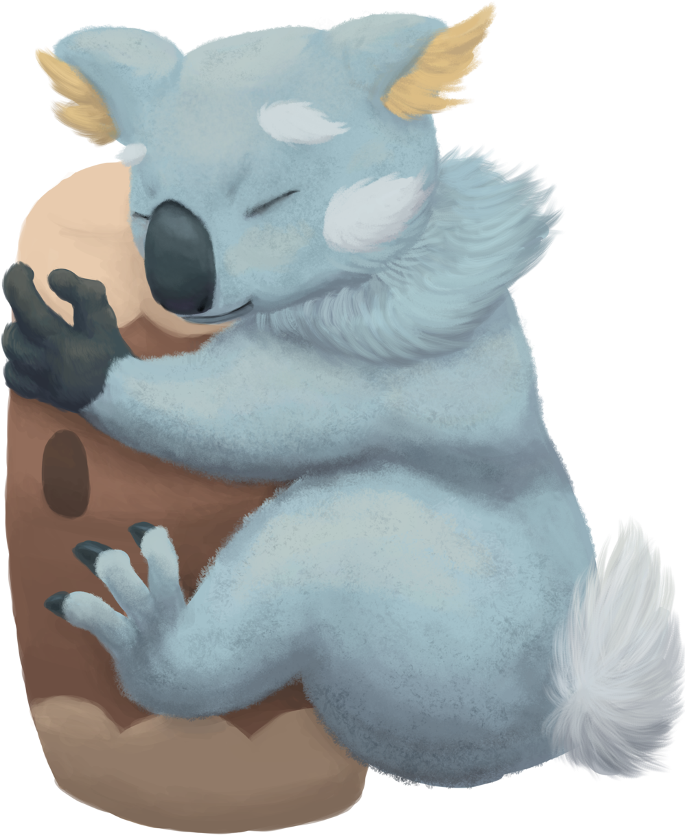 Fluffy Koala By Purpleillusn Fluffy Koala By Purpleillusn - Marsupial (1024x1448)