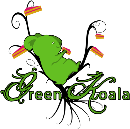 Green Koala 2 By Jutchy - Green Koala 2 By Jutchy (600x600)
