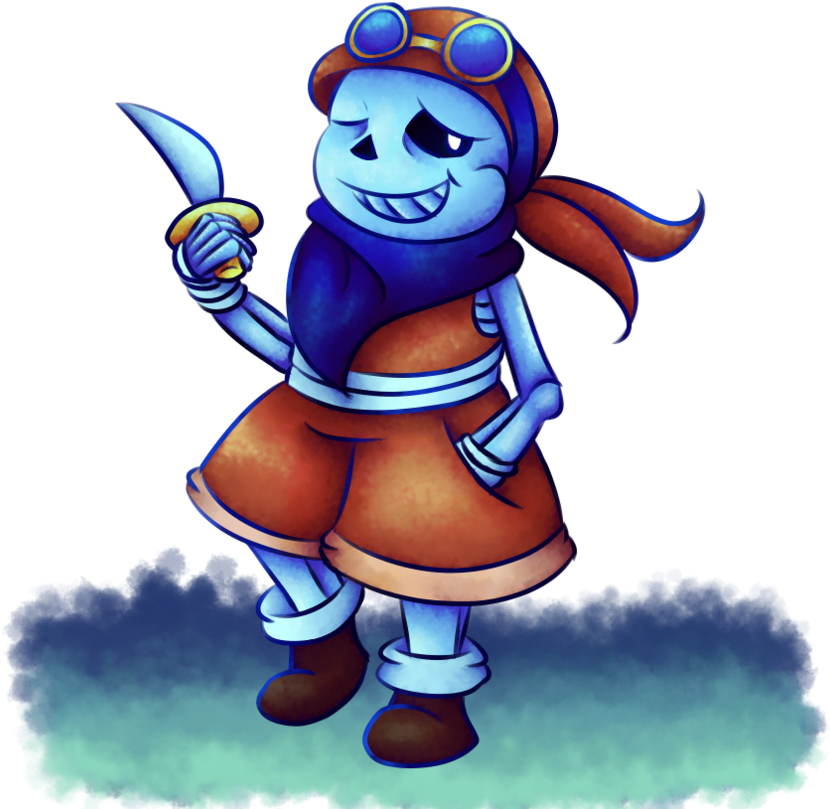 Thief Sans By Lady-zephyrine - Cartoon (894x894)