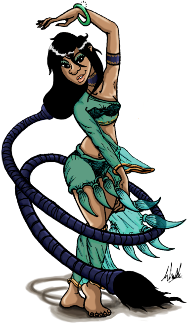 Sati, The Thief Of Hearts By Binkibonsai - Cartoon (400x659)