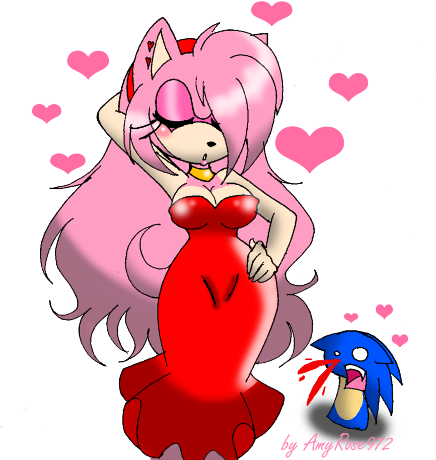 Sexy Older Amy By Laurypinky972 Sexy Older Amy By Laurypinky972 - Sonic X Amy Sexy (900x936)