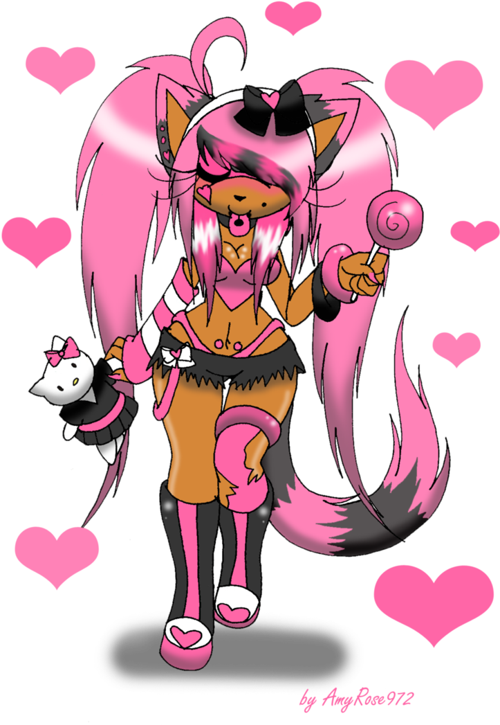 My Emo Id By Laurypinky972 - Cartoon (739x1081)