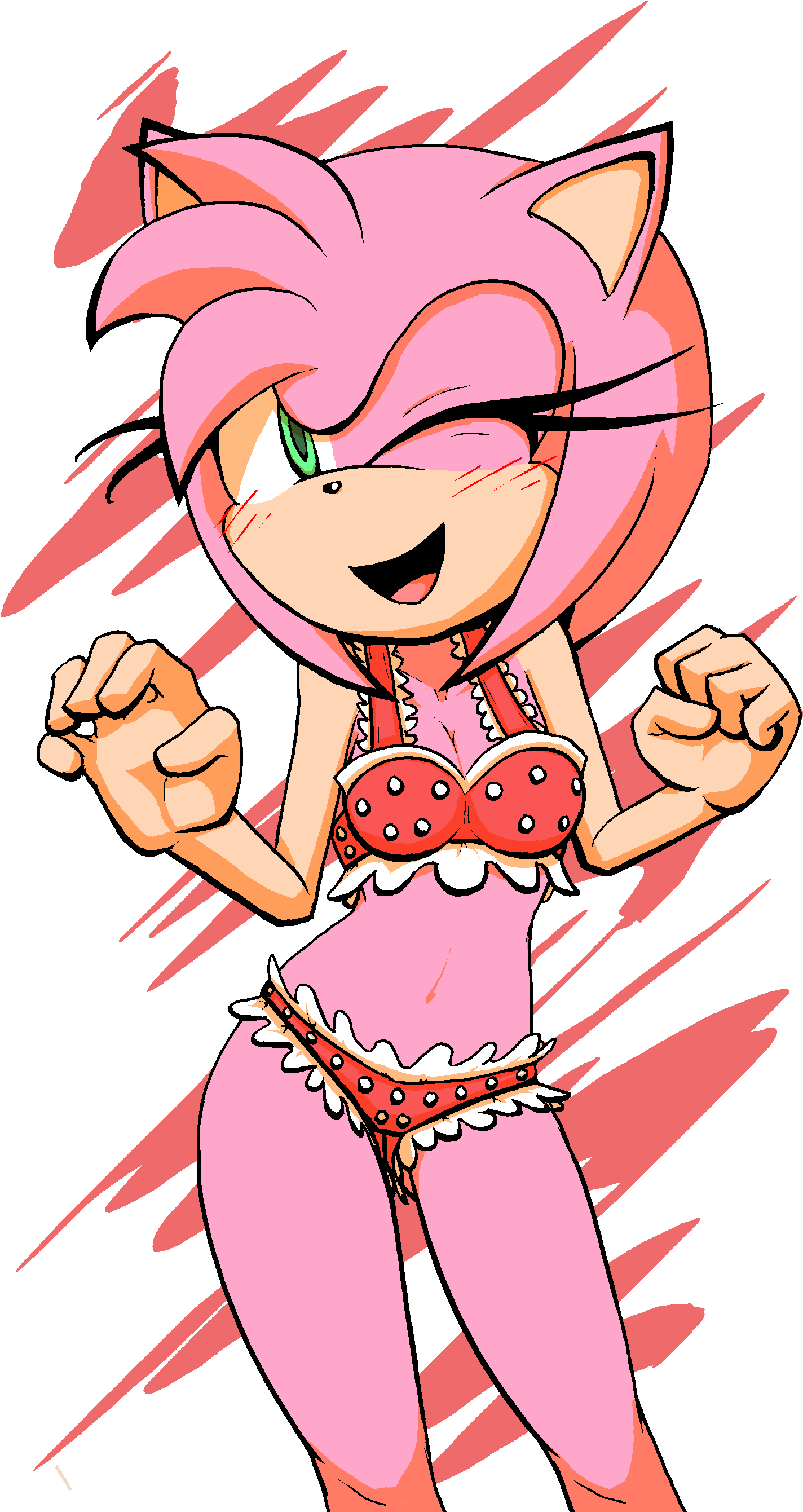 Pink Sonic The Hedgehog (1534x2700)