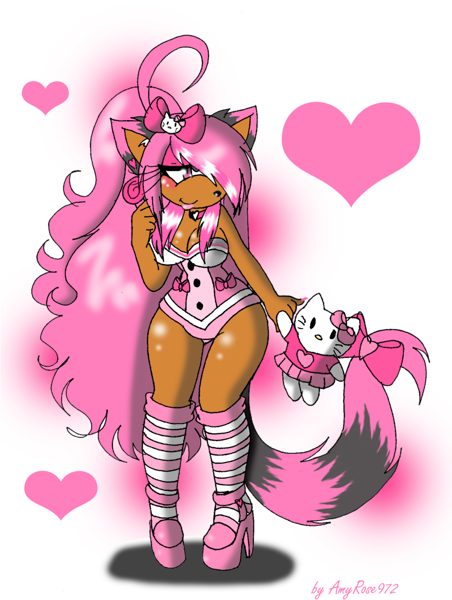 Hello Kitty - Sexy Hello Kitty Anime (900x1225)