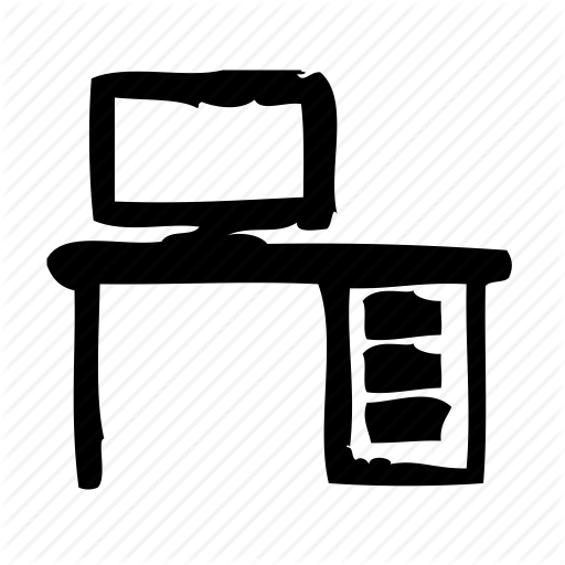 Secretary Clipart Office Job - Desk (512x512)