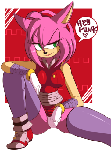 Amy Rose Wallpaper With Anime Entitled Amy Rose <3 - Amy Rose (368x500)