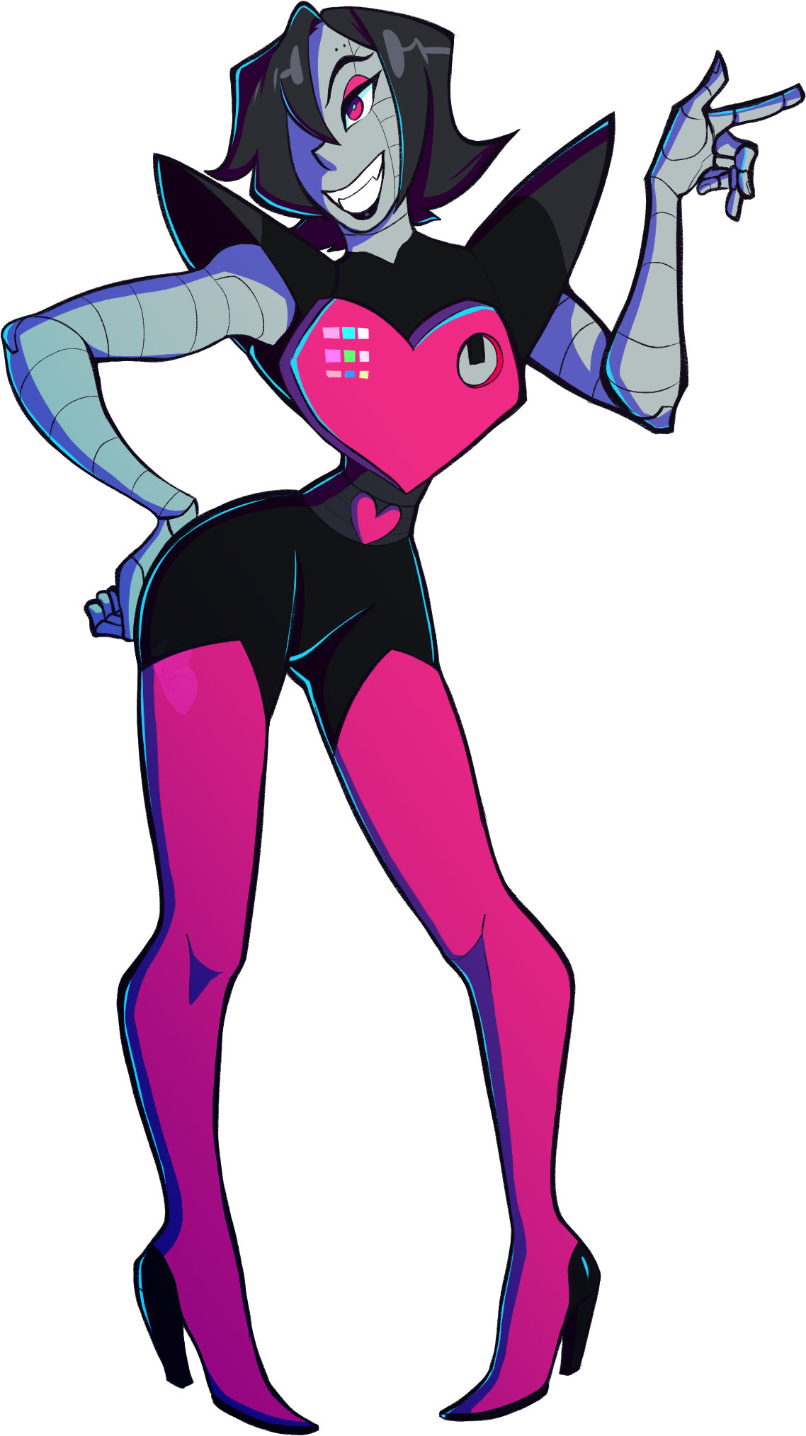 Mettaton Ex By Kr - Dr Frank N Furter Mettaton (1386x2128)