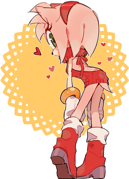 Sweater By Hanybe - Amy Rose Virgin Killer Sweater (480x648)