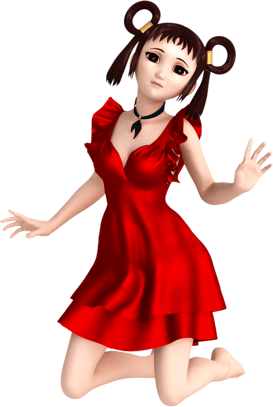 Free Anime Female Clipart - Clip Art (924x1377)