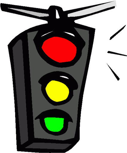 Traffic Light Clip Art - Traffic Light Cartoon (512x512)