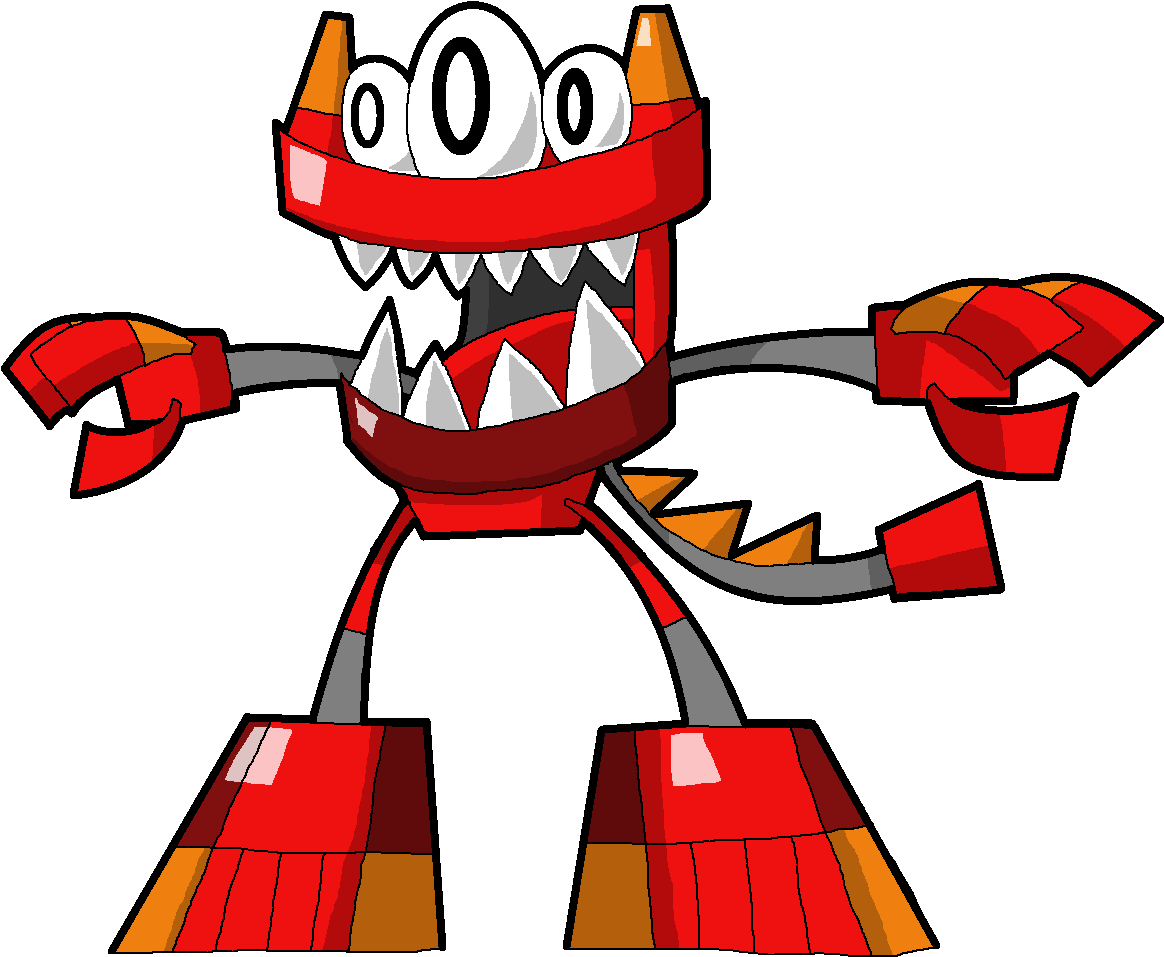 Pd Cartoon S208 Infernites Max - Cartoon (1184x980)